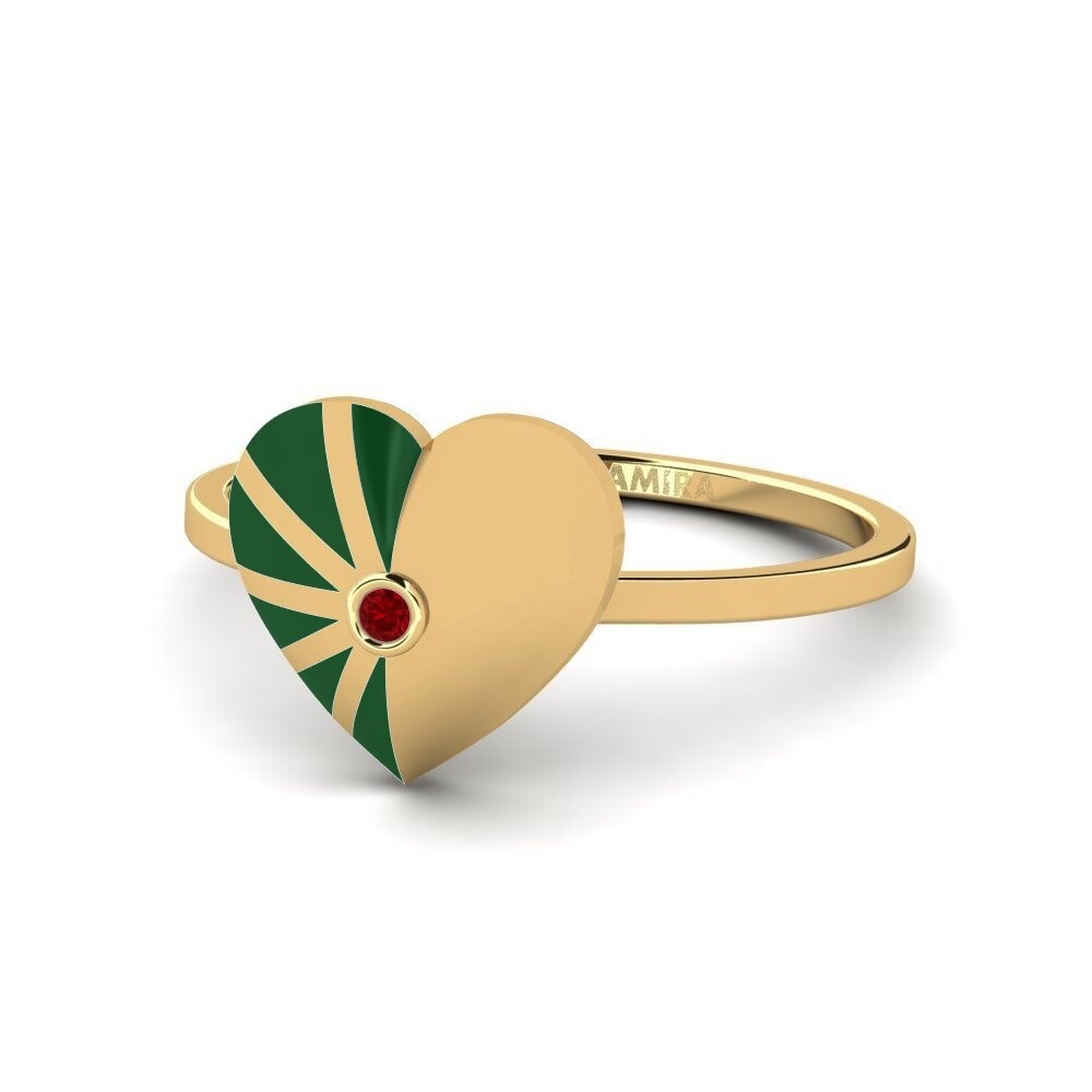 Circonita Roja Anillo Daylight