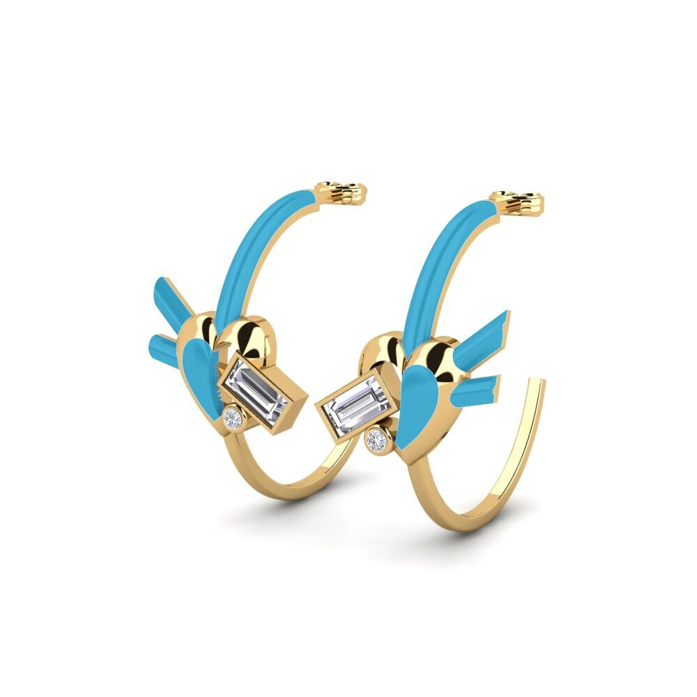 Lab Grown Diamond Women's Earring Desiderion