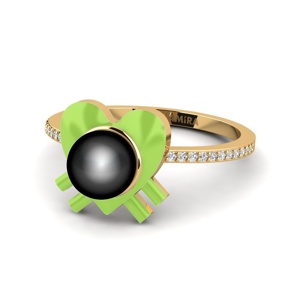 9ct Yellow Gold Ring Enamorado