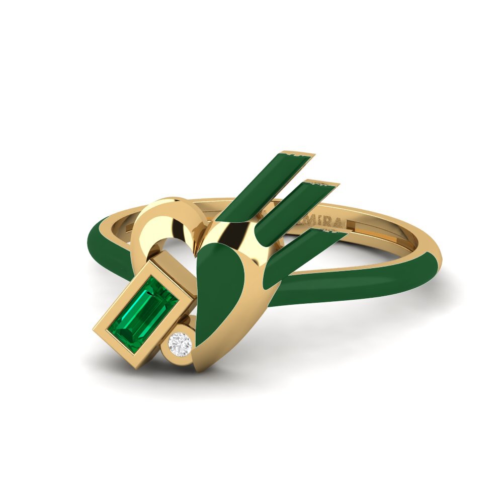 Zircone Verde Anello Enjoylife