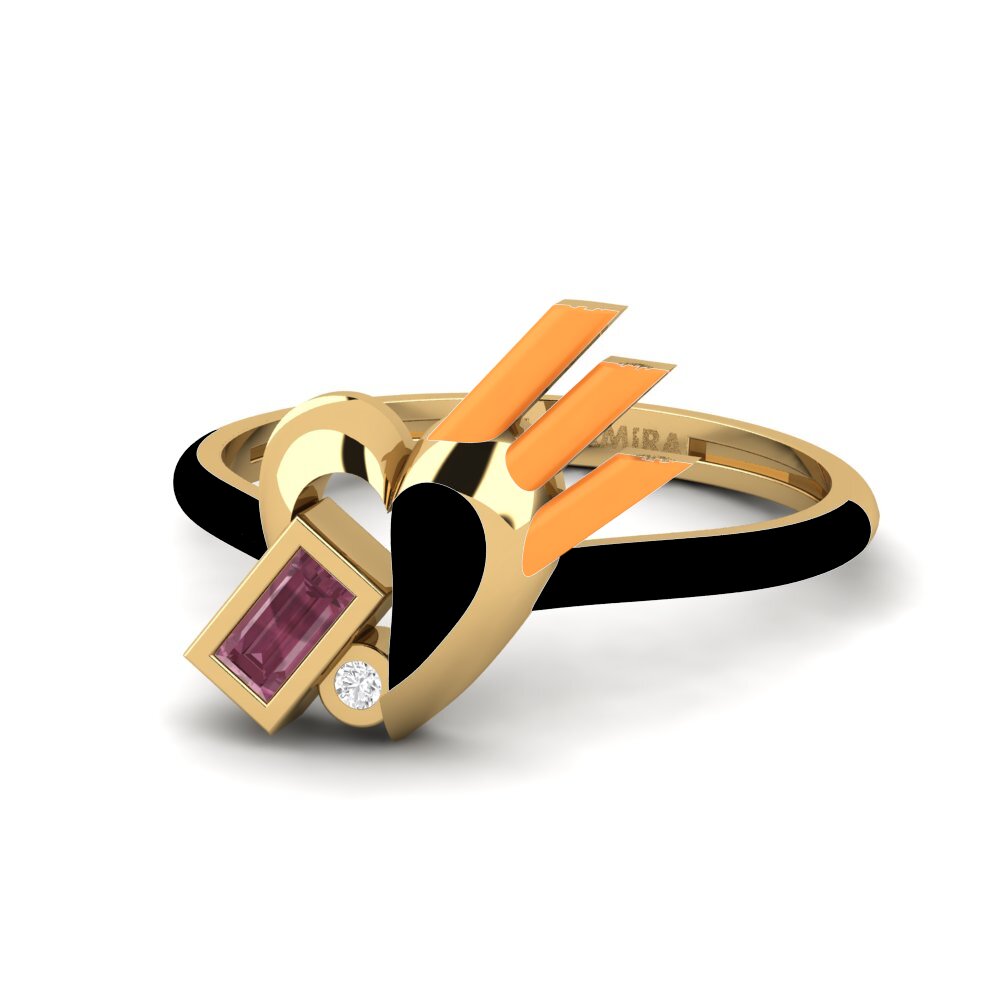 Rhodolite Garnet Ring Enjoylife
