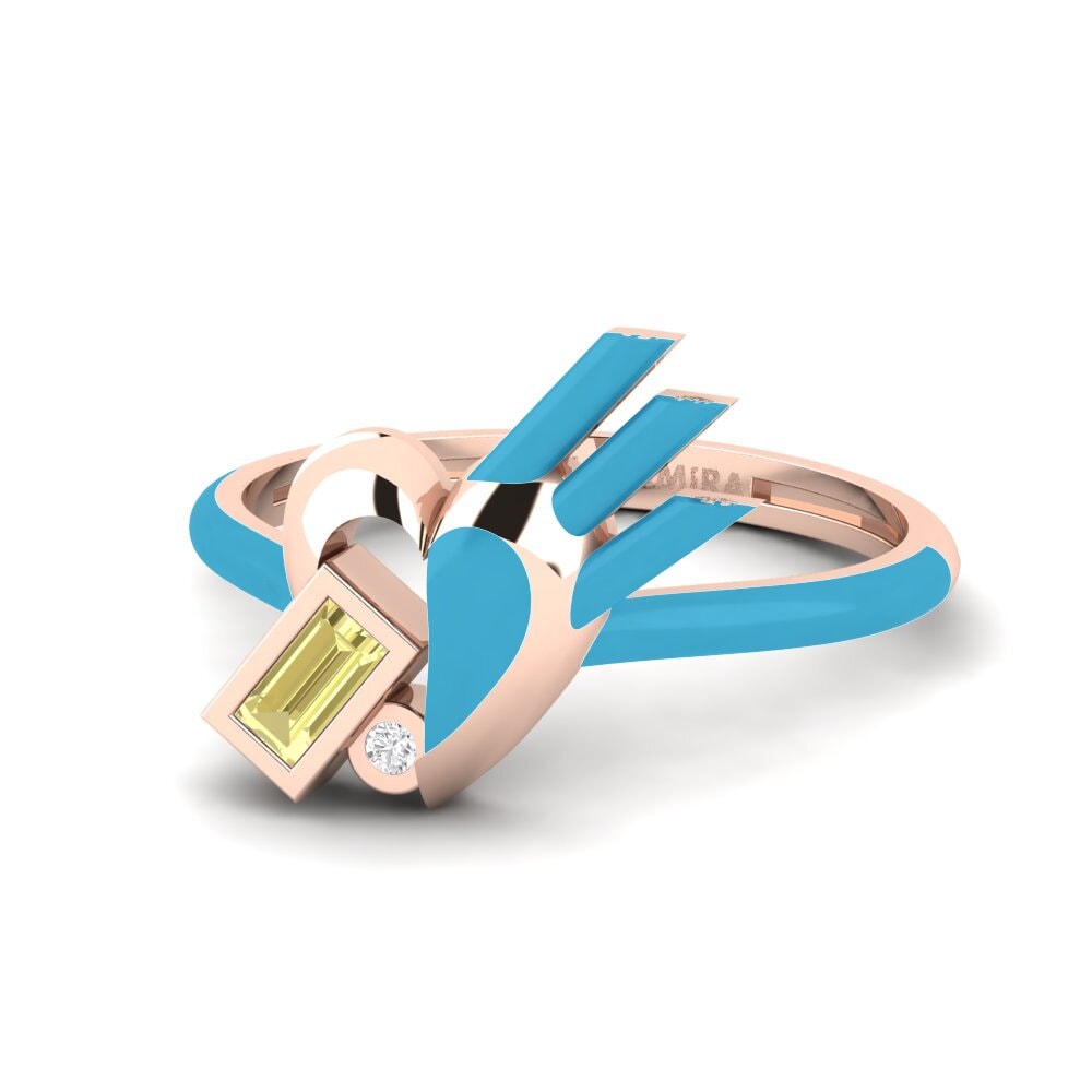 14ct Rose Gold Ring Enjoylife