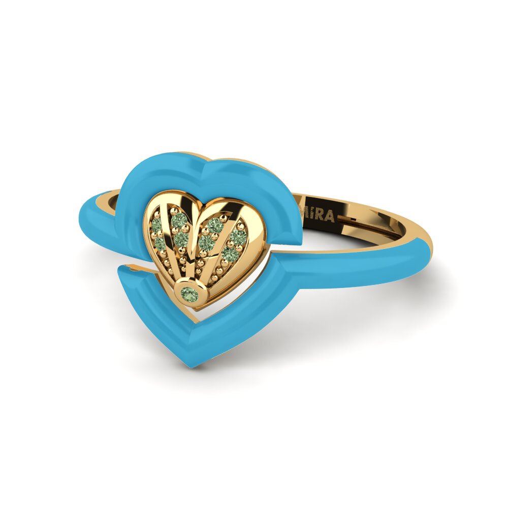 Green Diamond Ring Enthusiasm