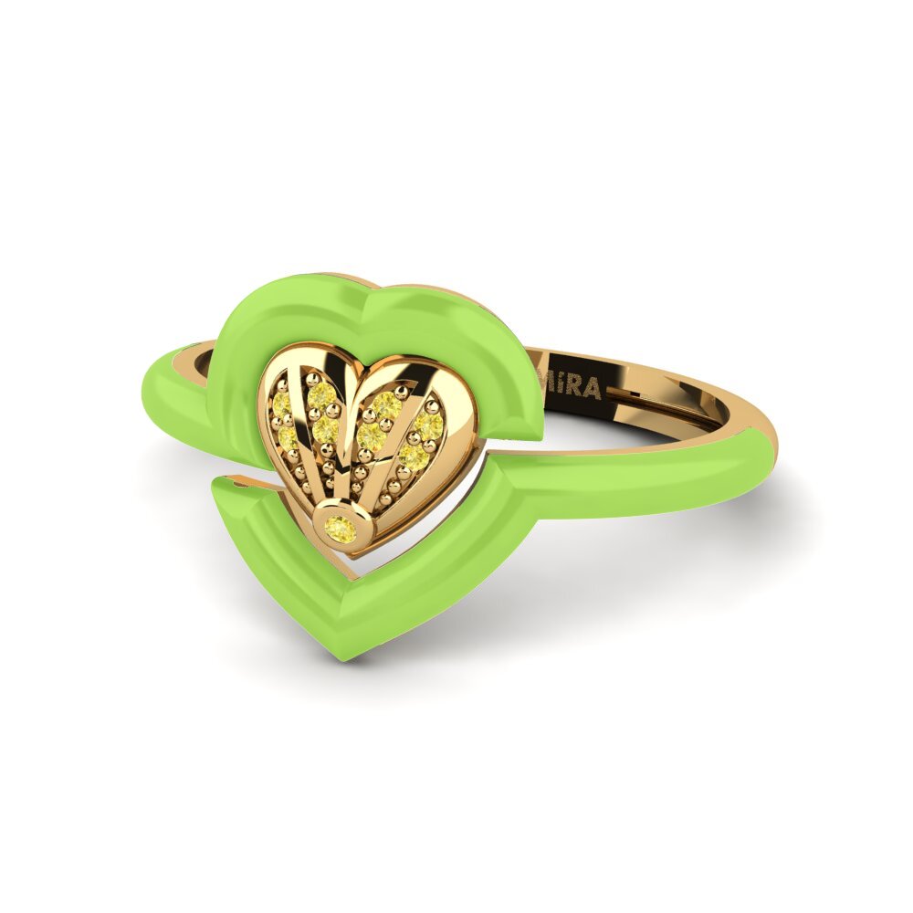 Gelber Saphir Ring Enthusiasm