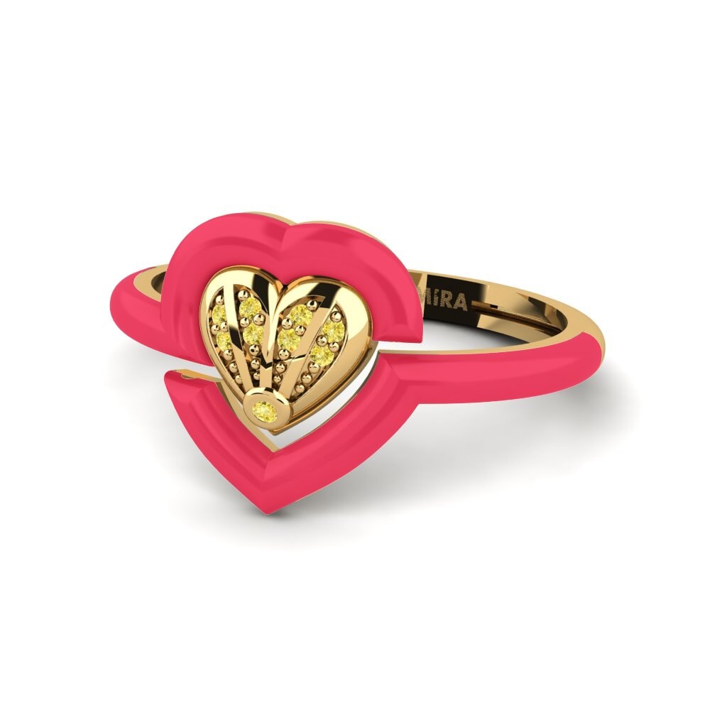 Gelber Saphir Ring Enthusiasm