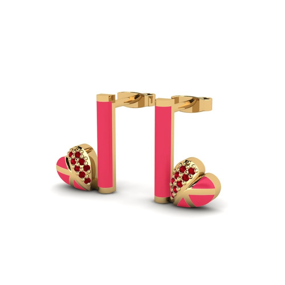 Red Zirconia Women's Earring Epiphany