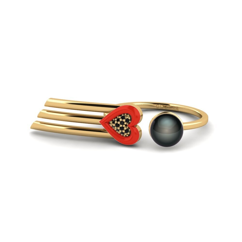 Zafiro negro Anillo Esperto