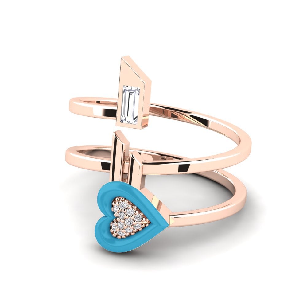 14ct Rose Gold Ring Estetico