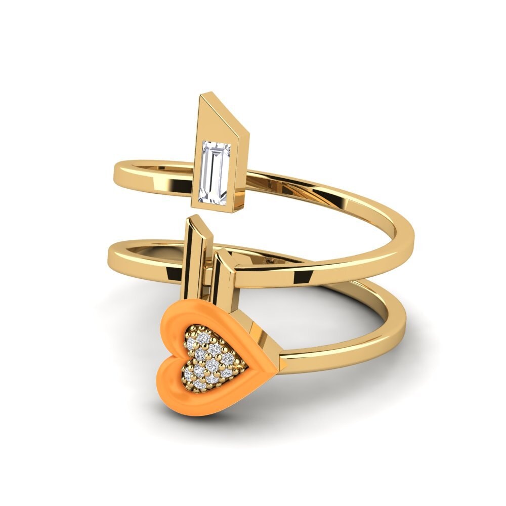 Gelbgold 585 Ring Estetico