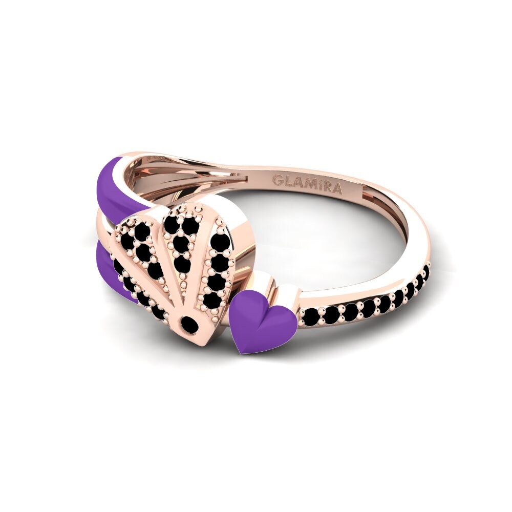 Diamante Negro Anillo Evermore