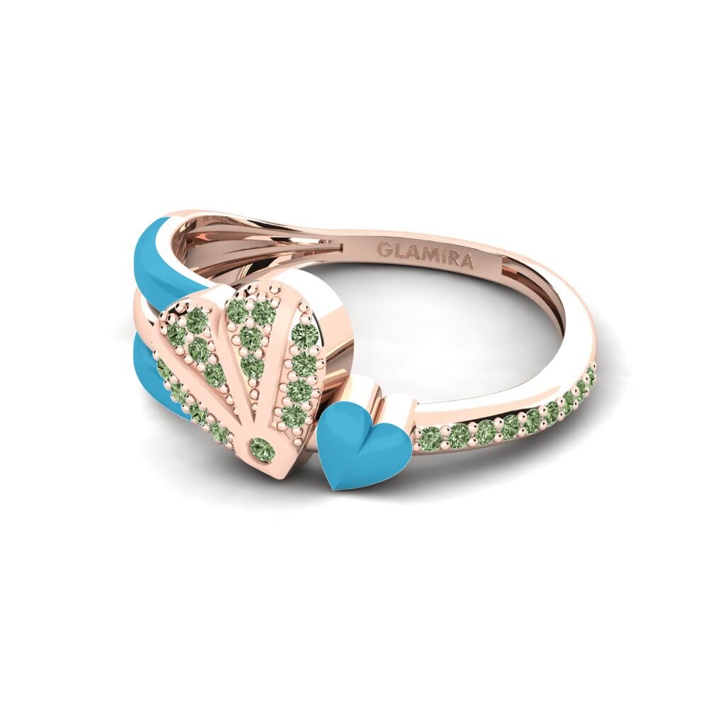 Green Diamond Ring Evermore