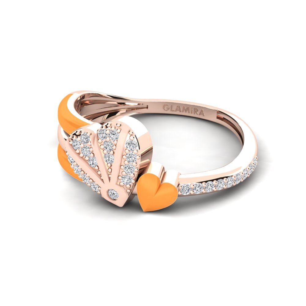Rotgold 375 Ring Evermore