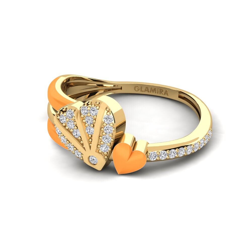 Gelbgold 585 Ring Evermore