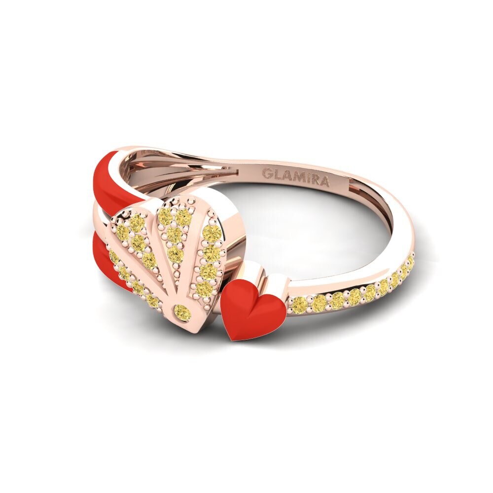 Gelber Diamant Ring Evermore
