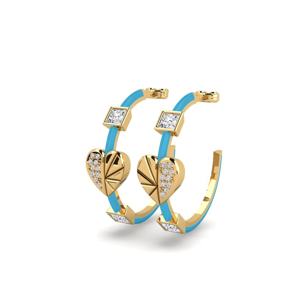 Lab Grown Diamond Women's Earring Fallove