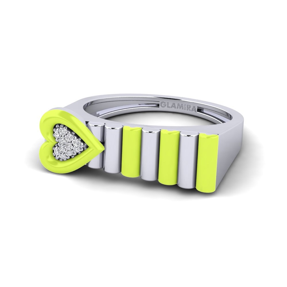 950 Palladium Ring Fresco