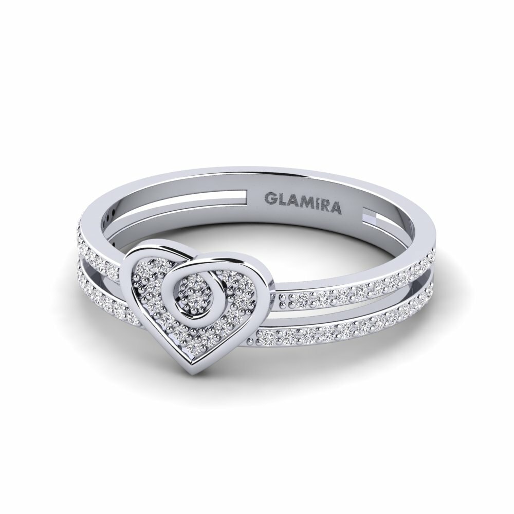 Paladio 950 Anillo Gugma