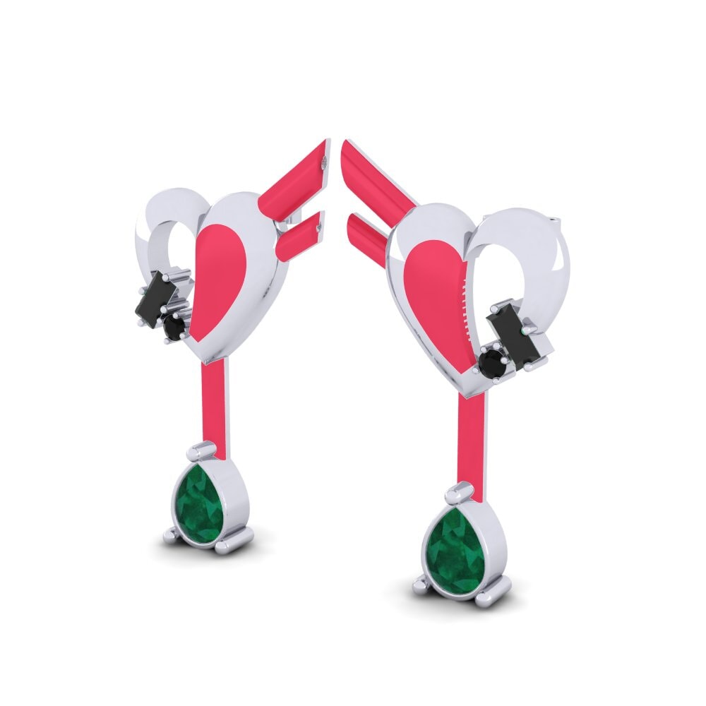 Smeraldo Orecchino da donna Hoffnung B