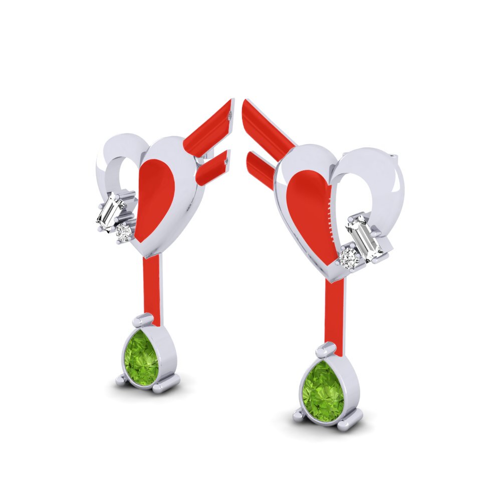 Peridoto Pendiente de mujer Hoffnung B