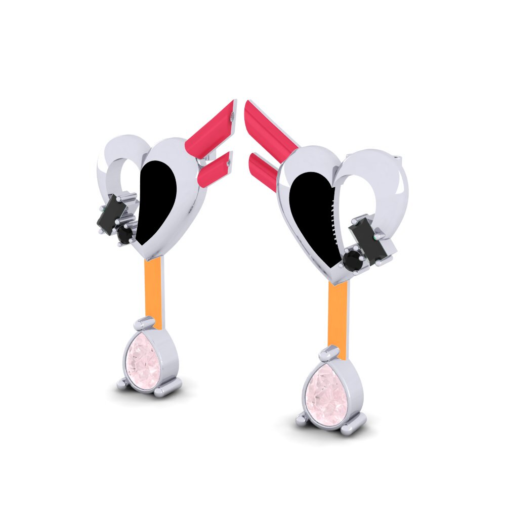 Rose Quartz Women's Earring Hoffnung B
