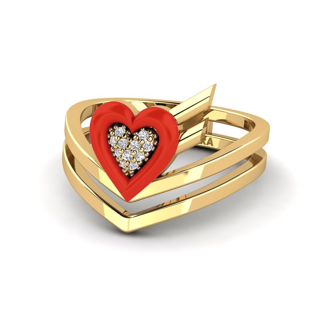 Labor-gezüchteter Diamant Ring Insiem