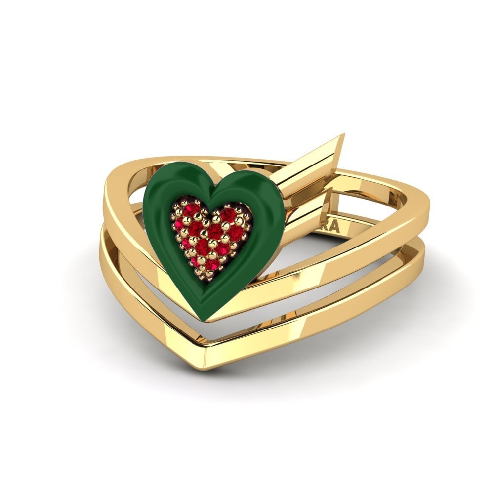Circonita Roja Anillo Insiem
