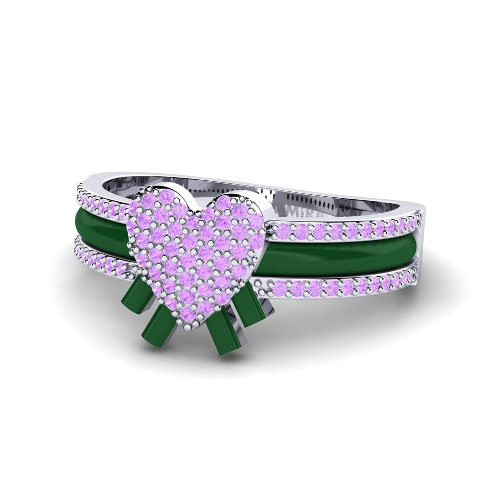 Amethyst Ring Kraftvoll