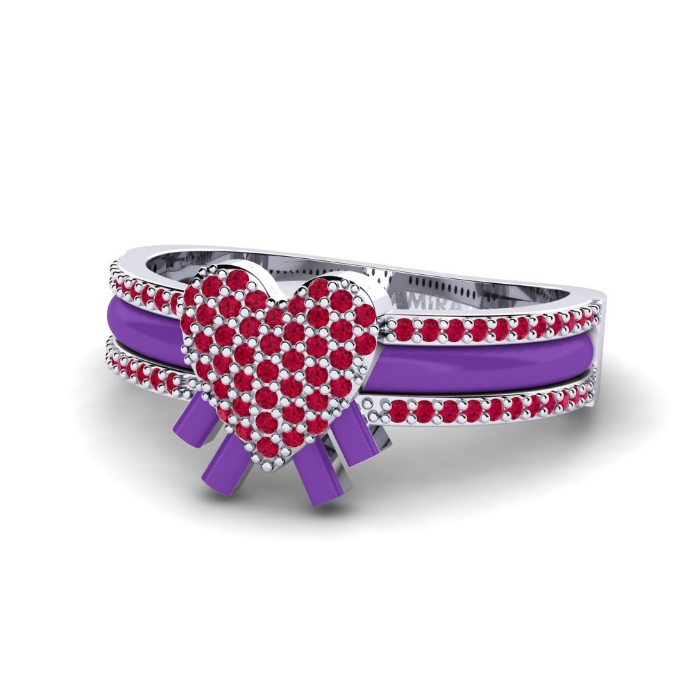 Rubí Anillo Kraftvoll