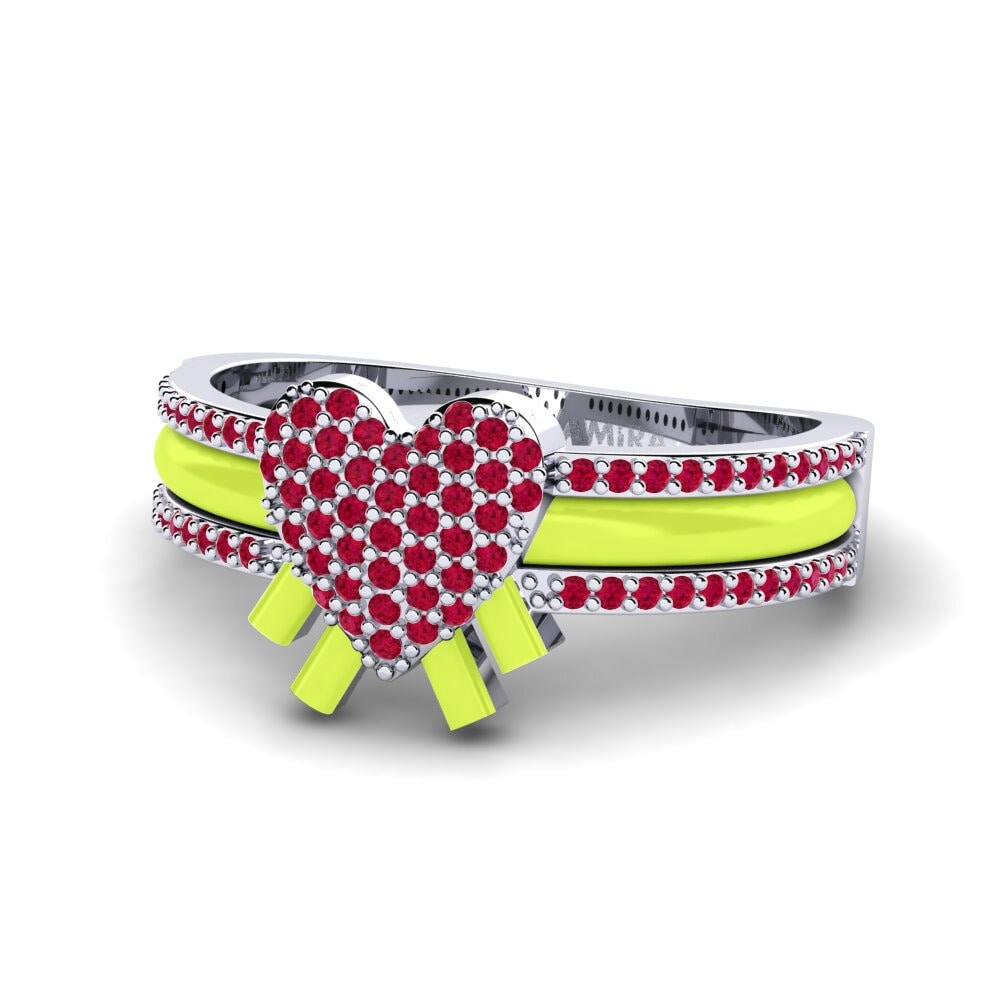 Ruby Ring Kraftvoll
