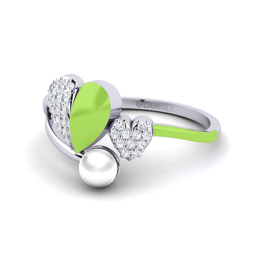 Zirkonia Ring Lastkiss