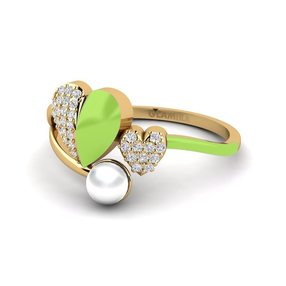 9ct Yellow Gold Ring Lastkiss