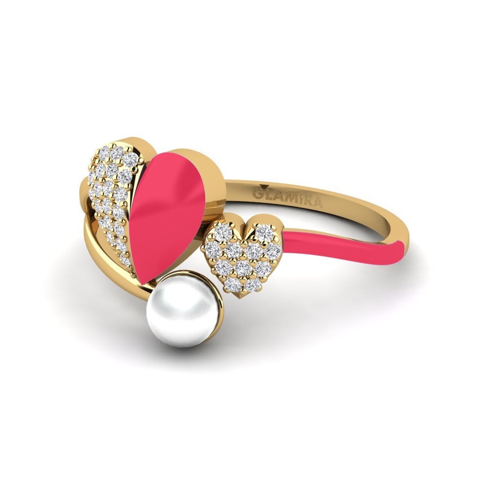 18ct Yellow Gold Ring Lastkiss
