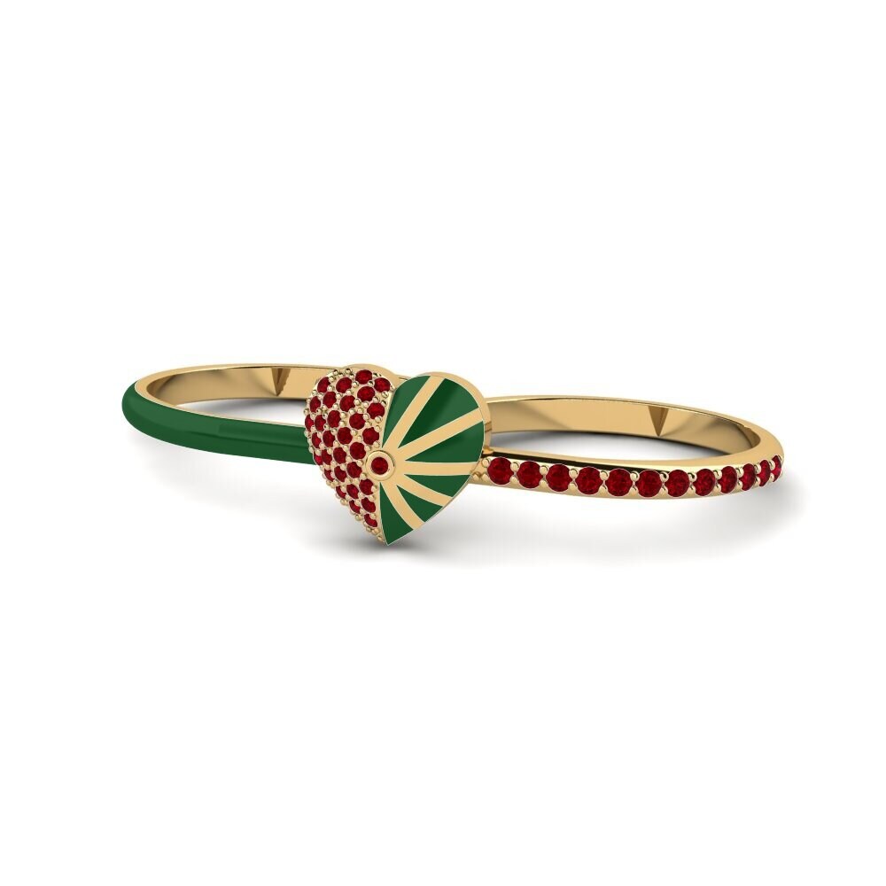 Circonita Roja Anillo Lavender