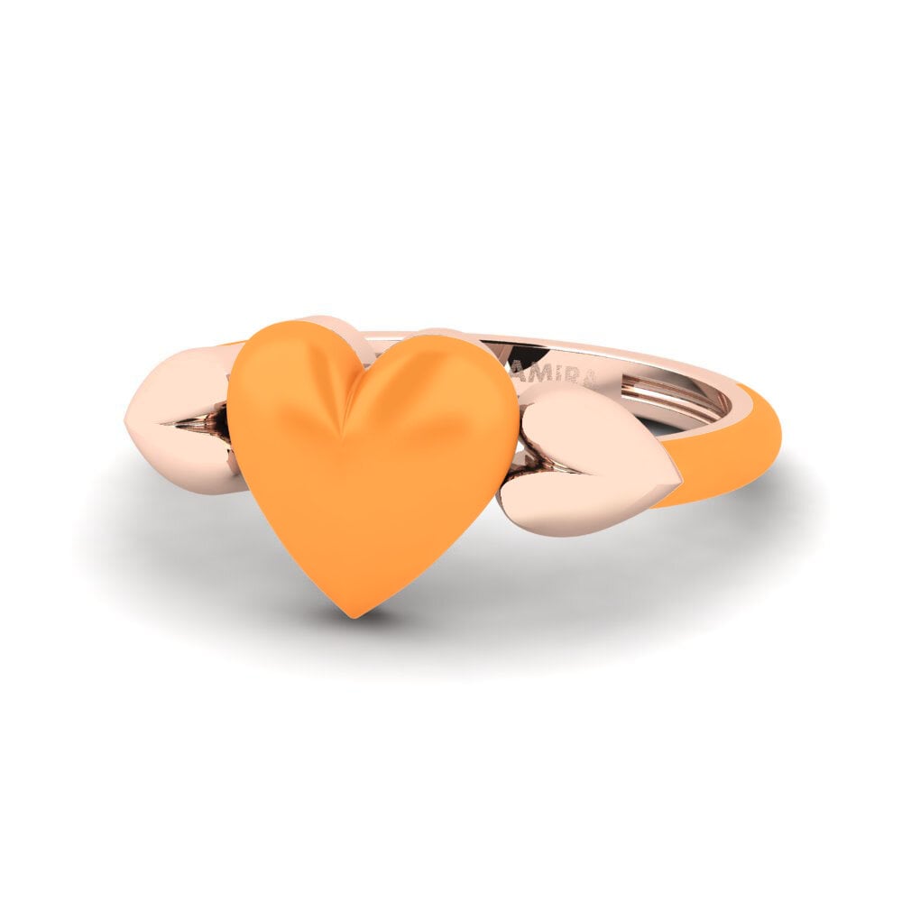 Rotgold 375 Ring Lealta