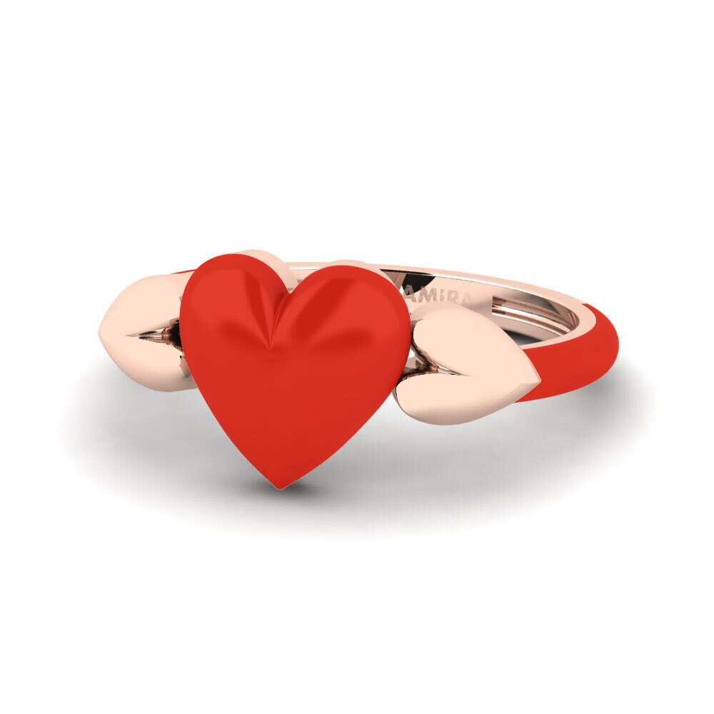 14ct Rose Gold Ring Lealta