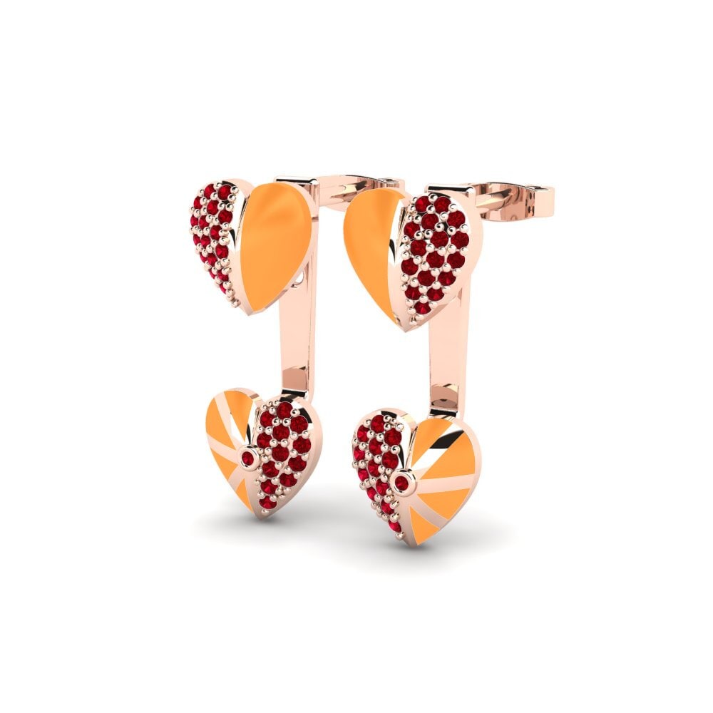 Red Zirconia Women's Earring Limelight