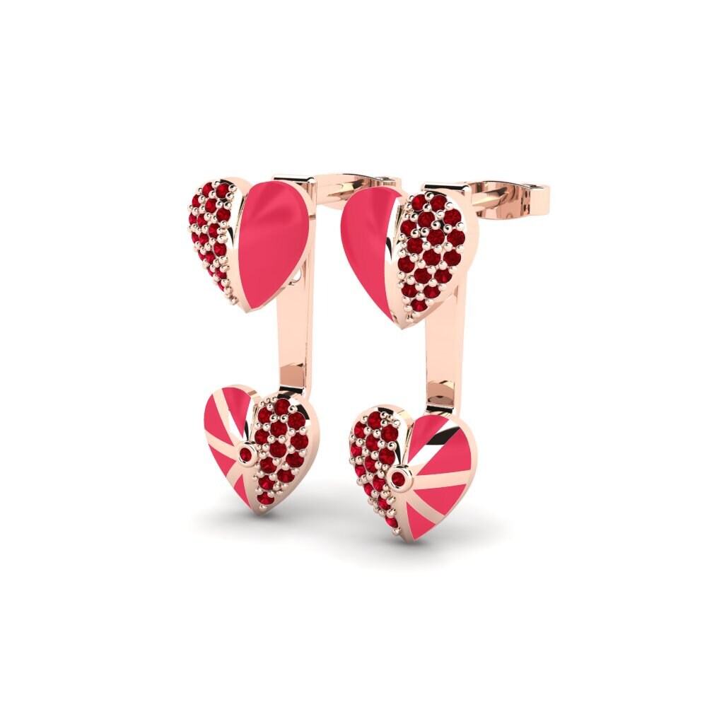 Red Zirconia Women's Earring Limelight