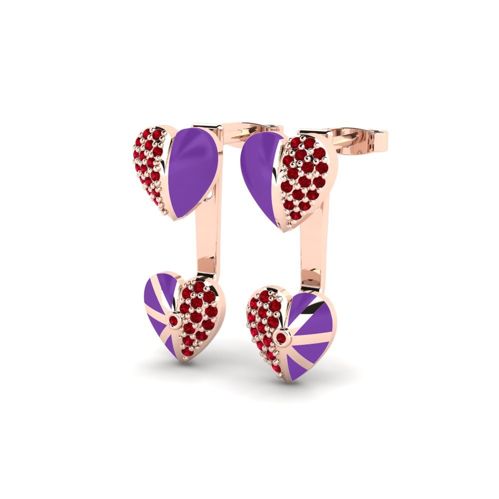Red Zirconia Women's Earring Limelight