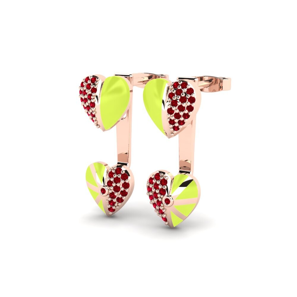 Red Zirconia Women's Earring Limelight