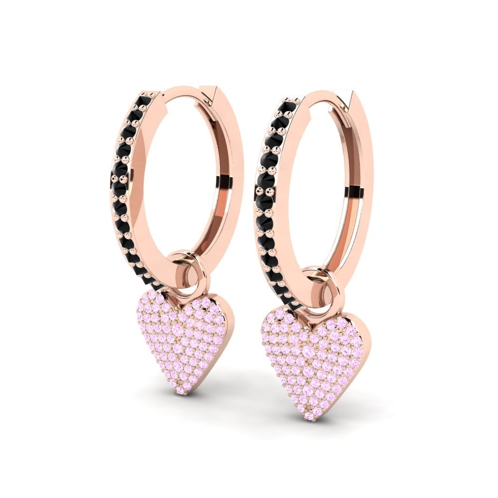 Safira Rosa Brincos Feminino Limitless B