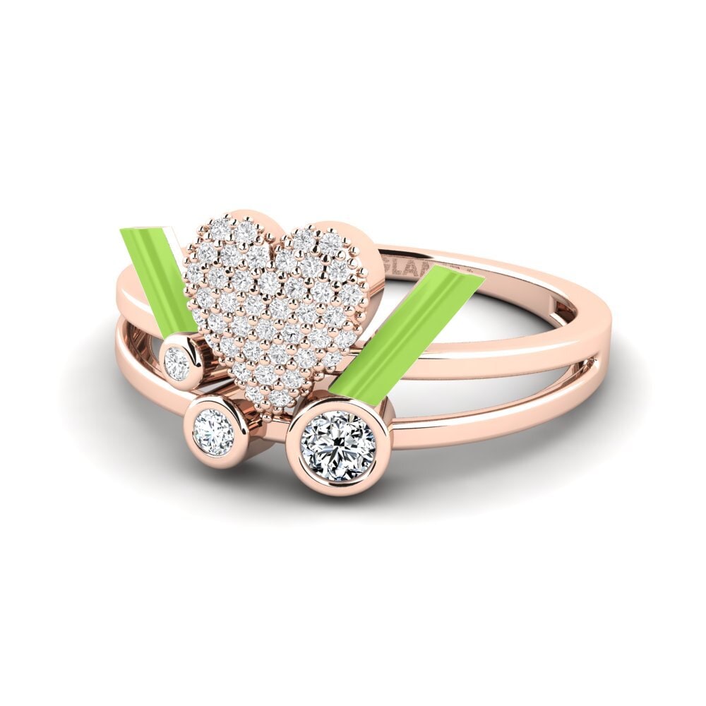 Zirkonia Ring Loveglow