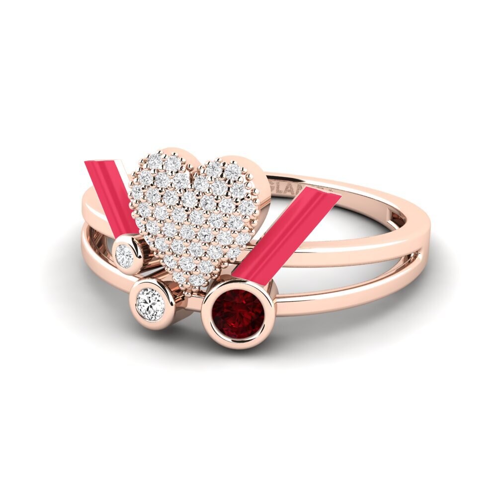 Granat Ring Loveglow