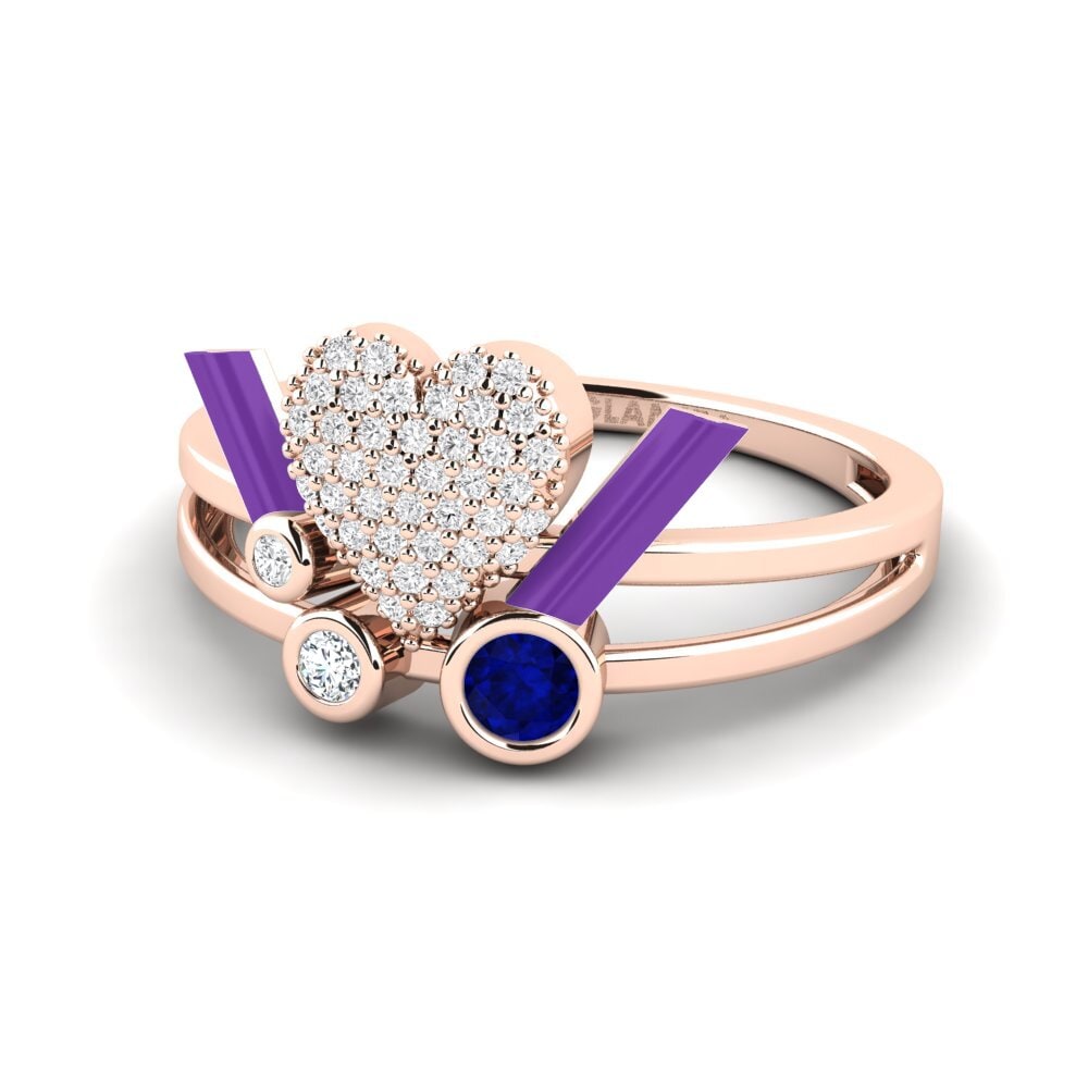 Zafiro Anillo Loveglow