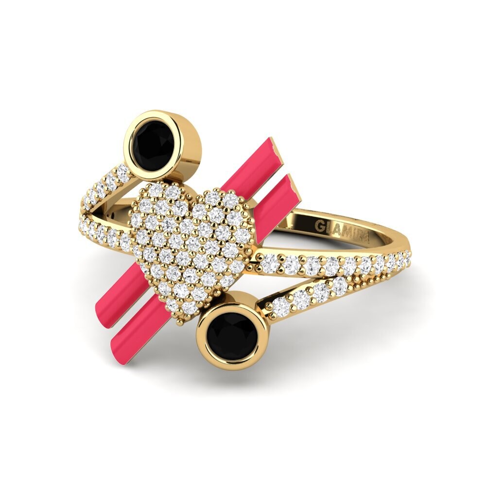 Schwarzer Onyx Ring Lovehill