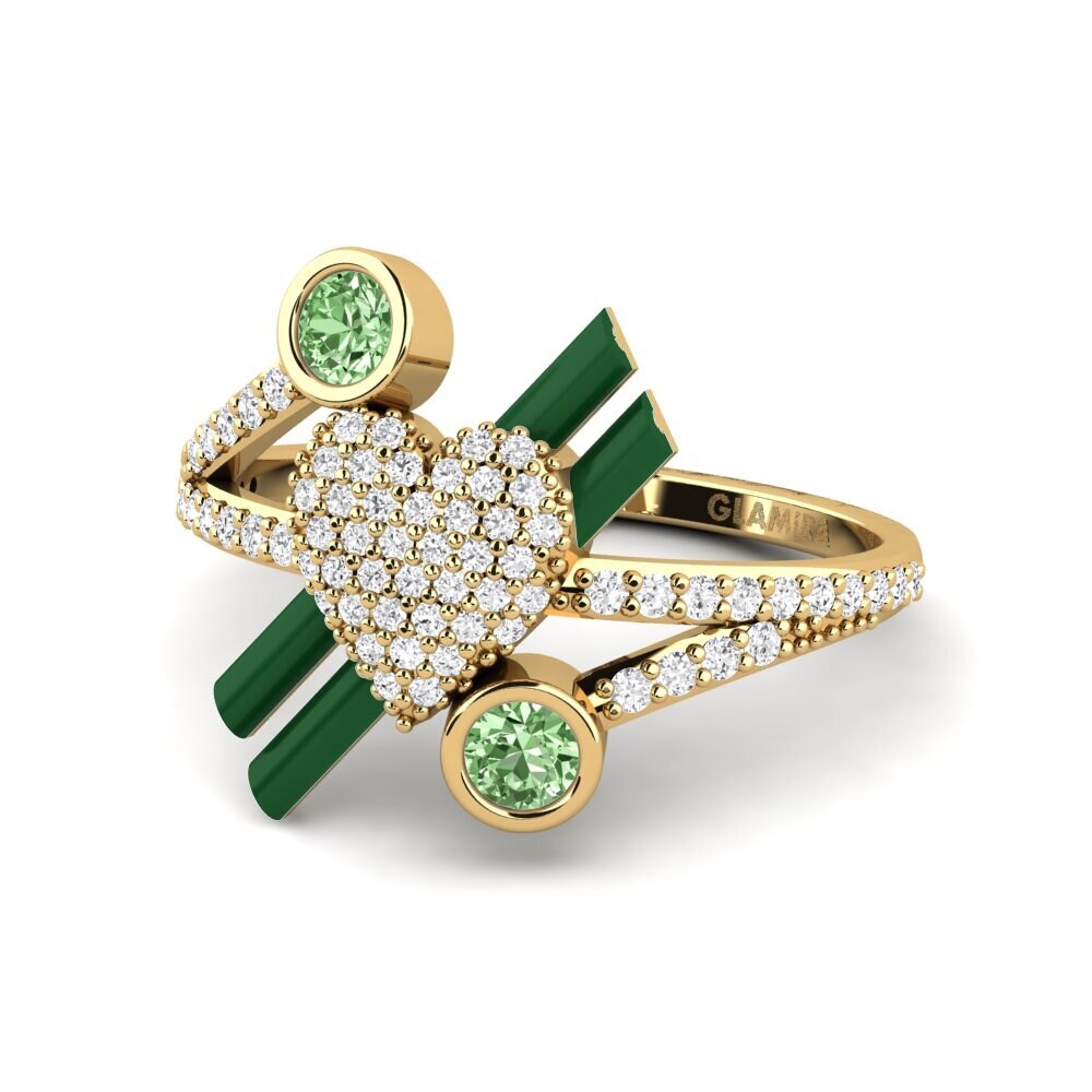Green Diamond Ring Lovehill