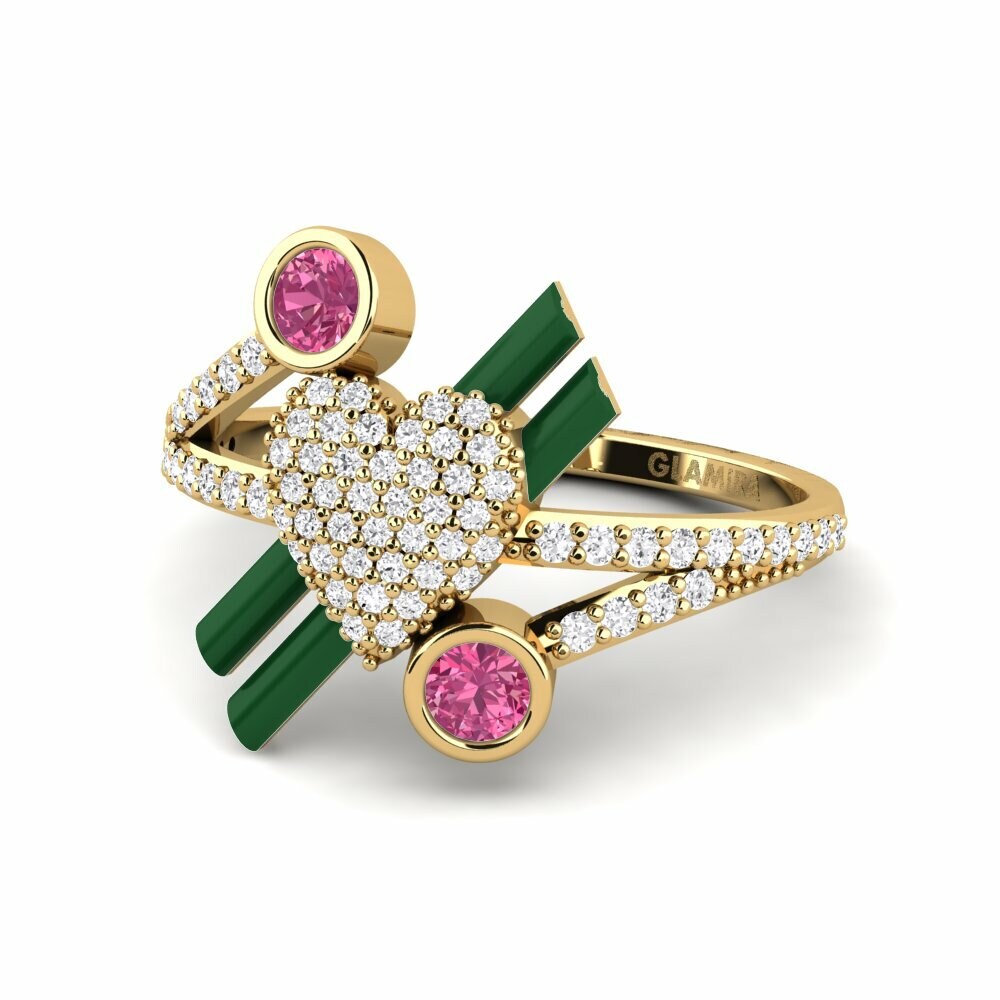 Tourmaline Rose Bague Lovehill