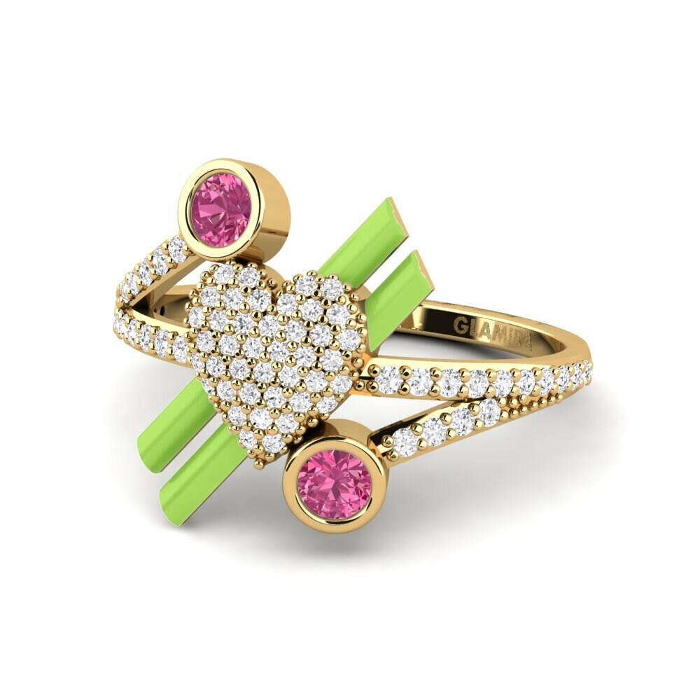 Tourmaline Rose Bague Lovehill