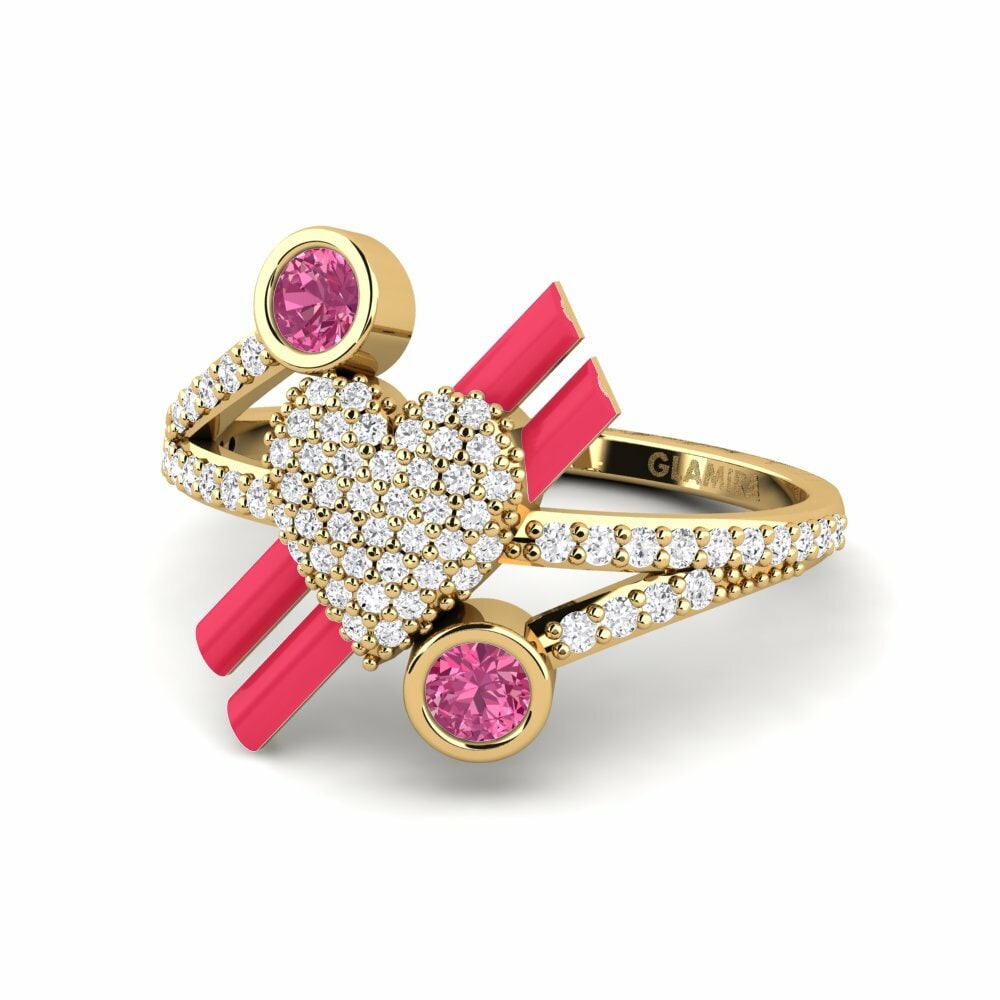 Tourmaline Rose Bague Lovehill