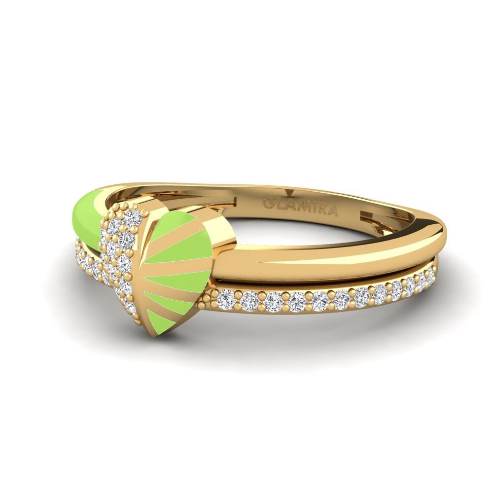 9ct Yellow Gold Ring Lovestory