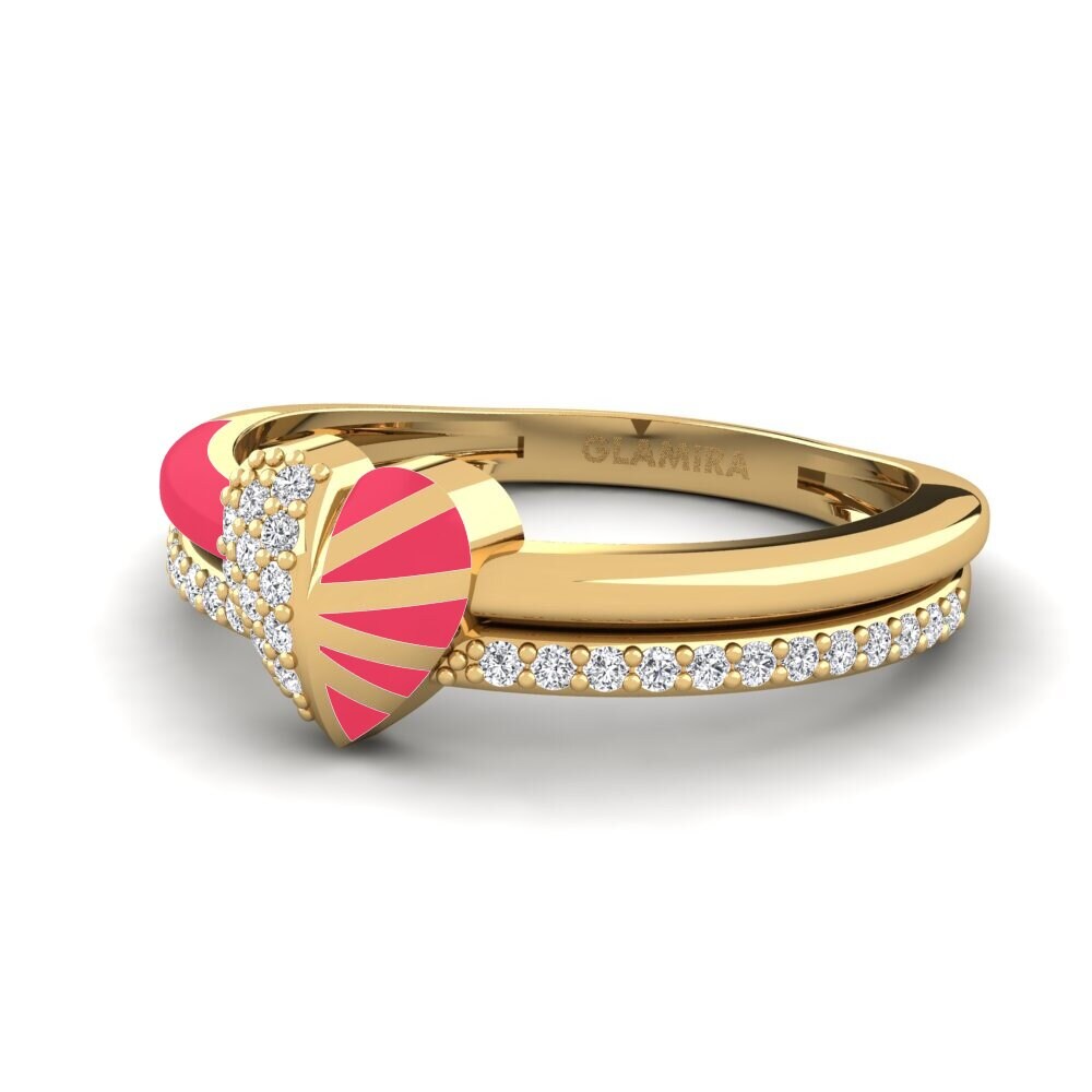 18ct Yellow Gold Ring Lovestory